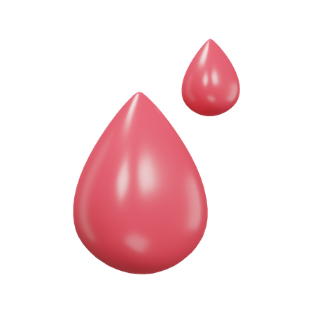 Blood Drop  3D Icon