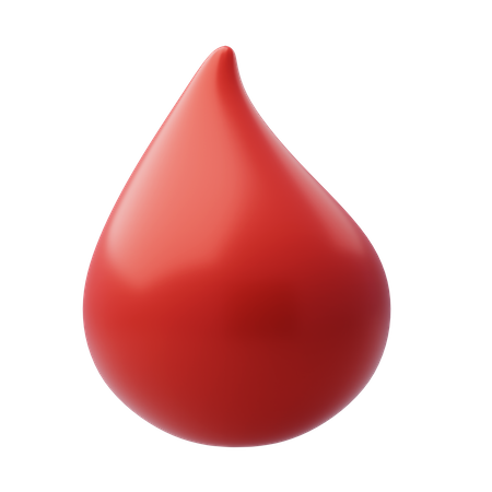 Blood Drop  3D Icon