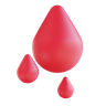 blood drop emoji 3d