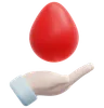 Blood Drop Hand