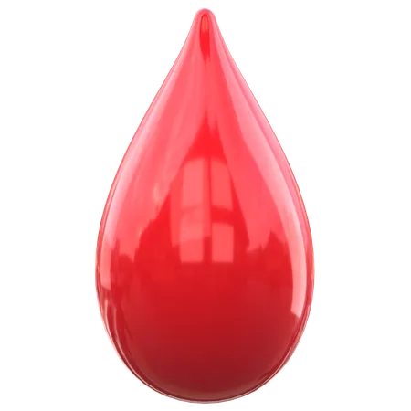 Blood Drops  3D Icon