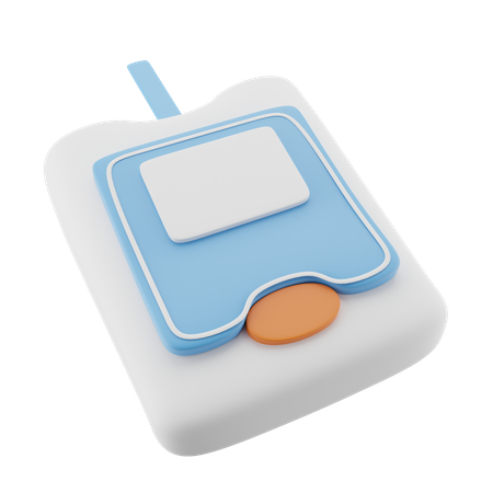 Blood Glucose Monitor  3D Icon