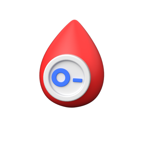 Blood Group  3D Icon