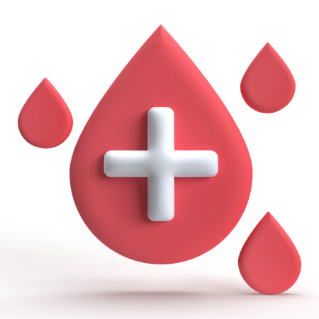 Blood Health  3D Icon