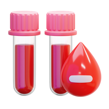 Blood Negative  3D Icon