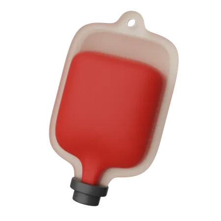 Blood Pack  3D Icon