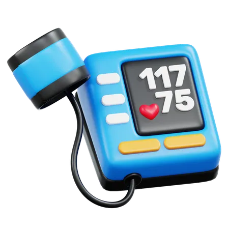 Blood Pressure  3D Icon