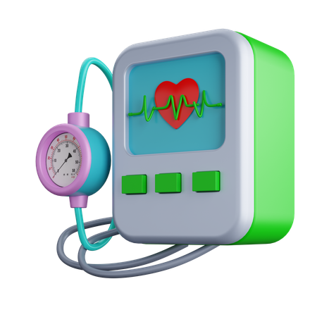 Blood Pressure  3D Icon