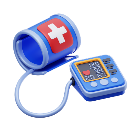 Blood Pressure  3D Icon