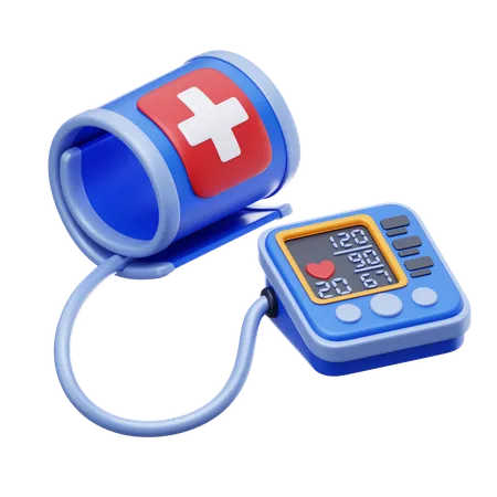 Blood Pressure  3D Icon