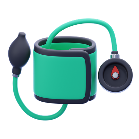 Blood Pressure  3D Icon