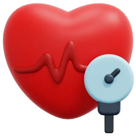 Blood Pressure  3D Icon