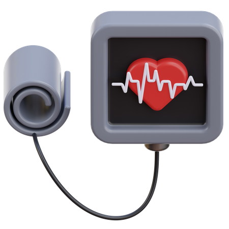 Blood Pressure  3D Icon