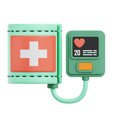 Blood Pressure  3D Icon