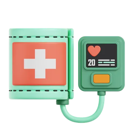 Blood Pressure  3D Icon