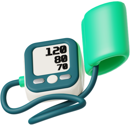 Blood Pressure  3D Icon