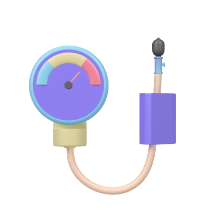 Blood Pressure  3D Icon