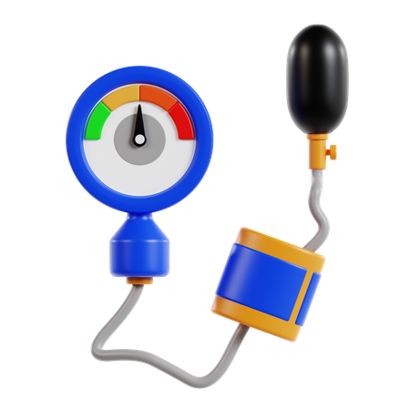 Blood Pressure  3D Icon