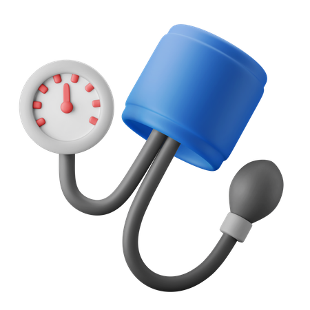 Blood Pressure  3D Illustration