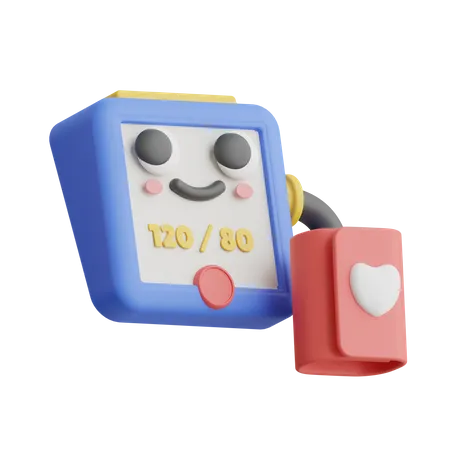 Blood Pressure Gauge  3D Icon