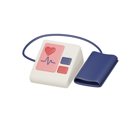Blood pressure Monitor  3D Icon