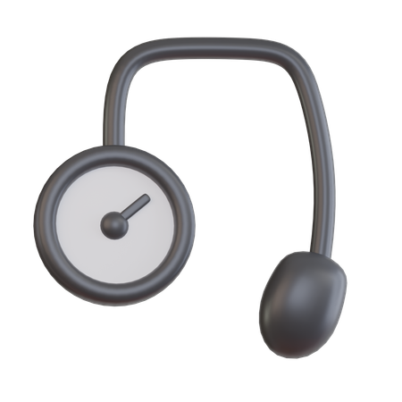 Blood Pressure Monitor  3D Icon