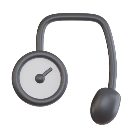 Blood Pressure Monitor  3D Icon