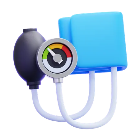 Blood Pressure Monitor  3D Icon