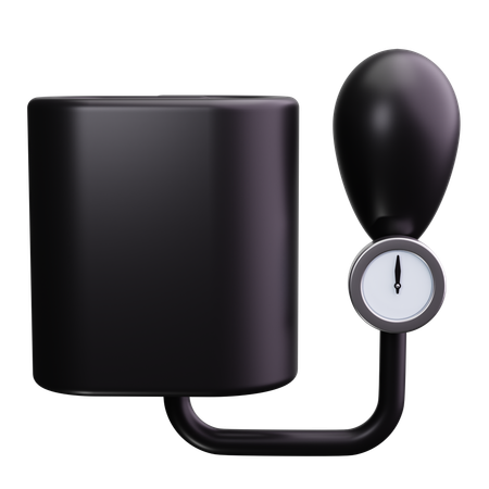 Blood Pressure Monitor  3D Icon