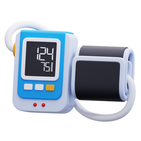 Blood pressure monitor  3D Icon