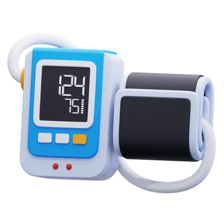 Blood pressure monitor  3D Icon