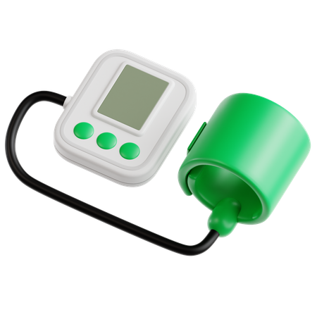 Blood Pressure Monitor  3D Icon