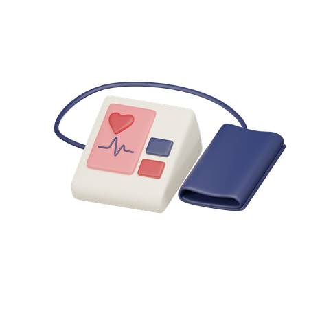 Blood pressure Monitor  3D Icon