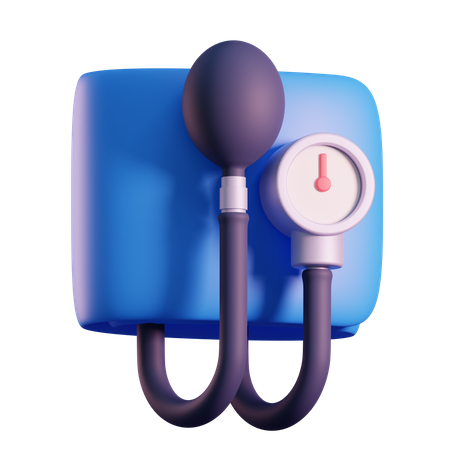 Blood Pressure Monitor  3D Icon