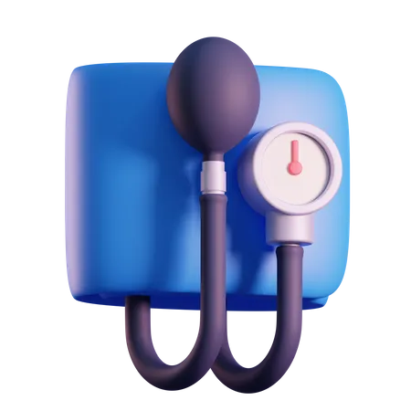 Blood Pressure Monitor  3D Icon