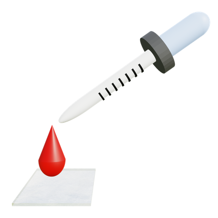 Blood Result  3D Icon