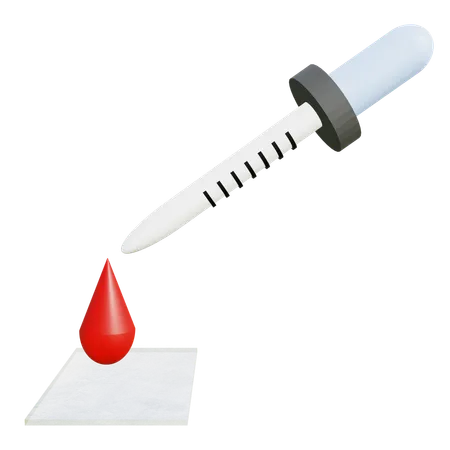 Blood Result  3D Icon