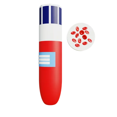 Blood Sample  3D Icon