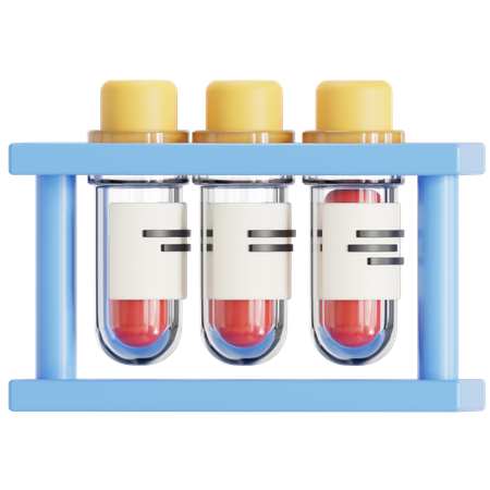 Blood sample  3D Icon