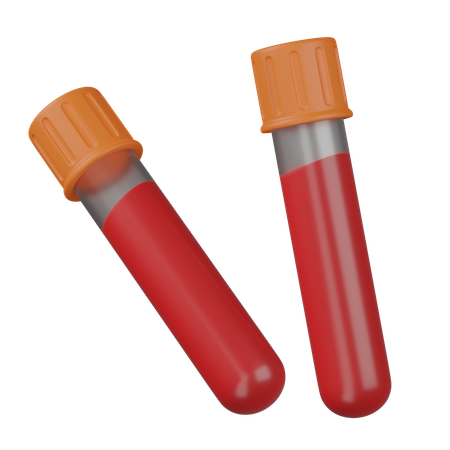 Blood Sample  3D Icon