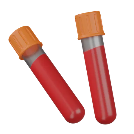 Blood Sample  3D Icon