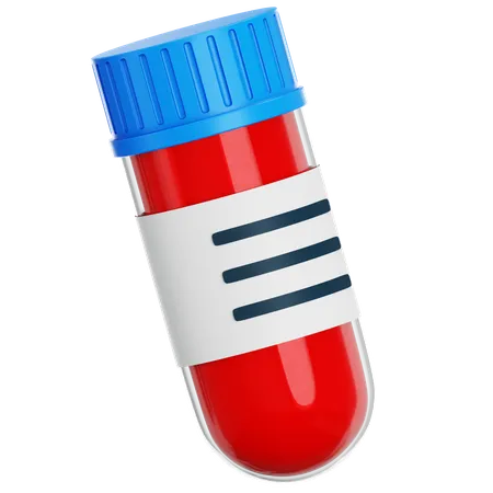 Blood Sample  3D Icon