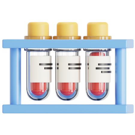 Blood sample  3D Icon