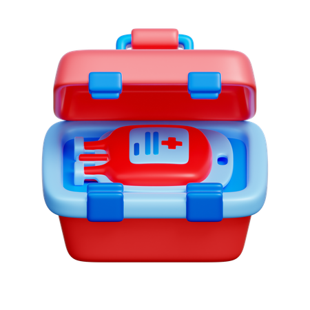 Blood Storage Box  3D Icon
