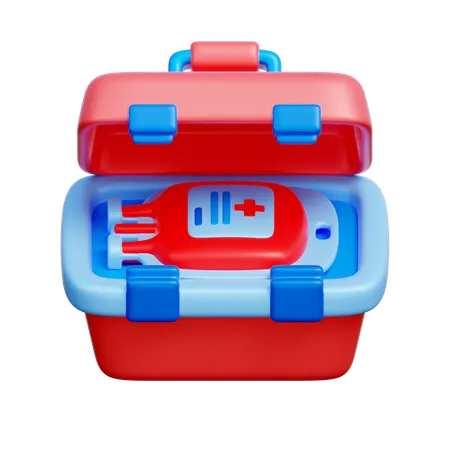 Blood Storage Box  3D Icon