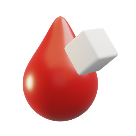 Blood Sugar  3D Icon