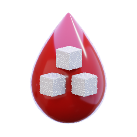 Blood Sugar  3D Icon