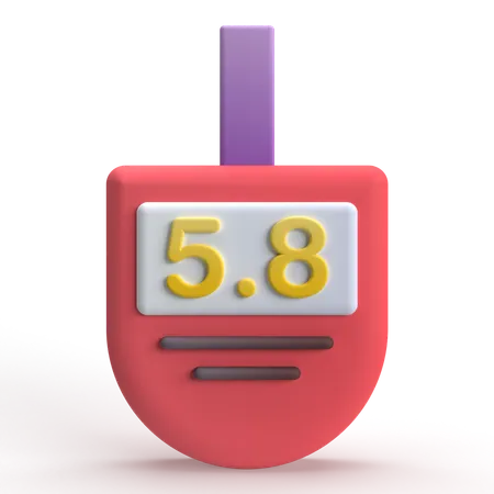 Blood Sugar Monitor  3D Icon