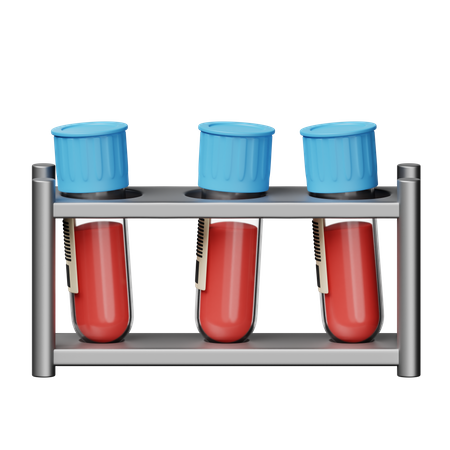 Blood Test  3D Icon