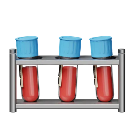 Blood Test  3D Icon